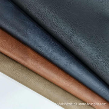 Elephant Grain PU Lether With Velveteen-like Backing